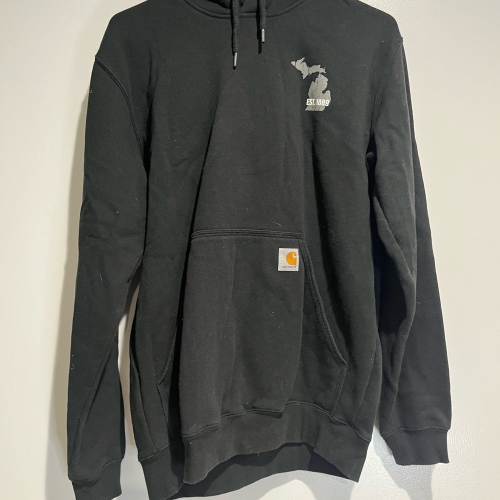Carhartt Black Graphic Men's Hoodie